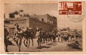 Eritrean askari marching