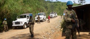 UN troops patrol eastern Congo