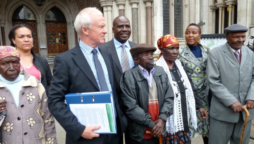 Leigh Day with Kenyan clients