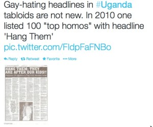 Uganda gays 2010