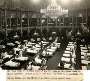 Indian wounded in Brighton, Britain