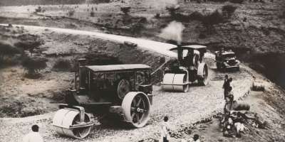 Italian road building Ethiopia