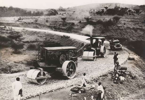Italian road building Ethiopia