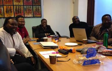 Sudanese blog training