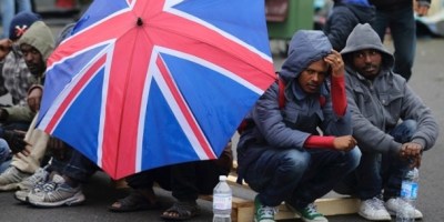 Eritrean refugees Calais