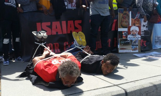 Geneva demonstration torture