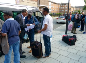 Eritreans supporting the UN Commission of Inquiry into Human Rights