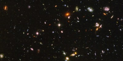 Hubble view of deep space