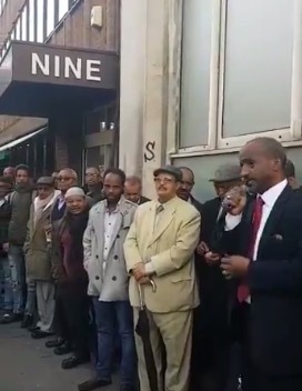London embassy protest