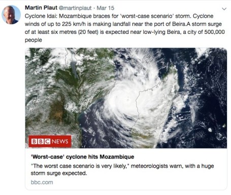 BBC 15 March Storm warning