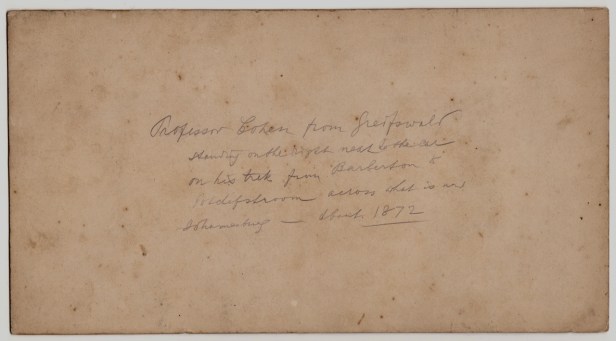 Professor Emil Cohen Reverse