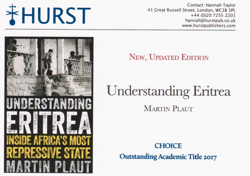 Understanding Eritrea - New, updated edition