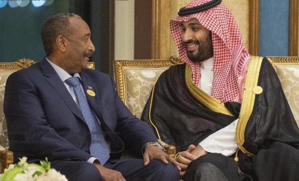 Burhan meets Saudi Crown Prince