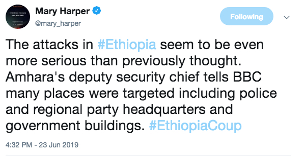 Mary Harper Ethiopia