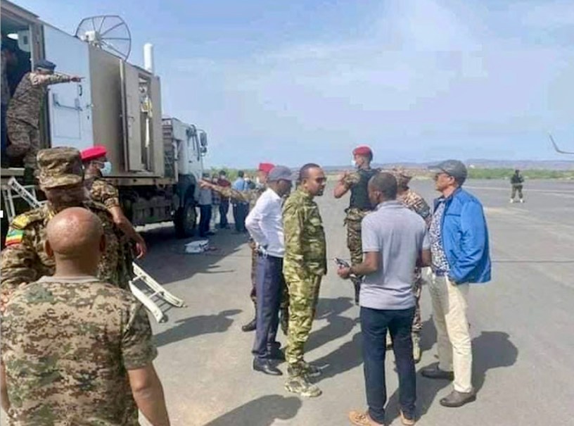 PM Abiy inspects drone operations