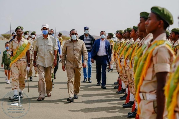 Abiy Ahmed Sawa Military Base Eritrea 19 July 2020