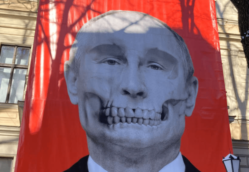 Putin Ukraine War Protest