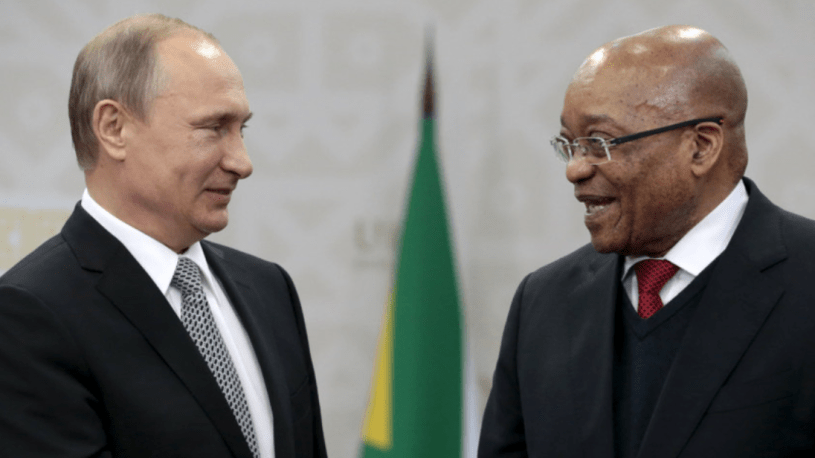 Putin and Zuma