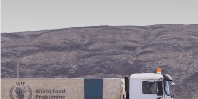 WFP Tigray Truck Delivers Aid