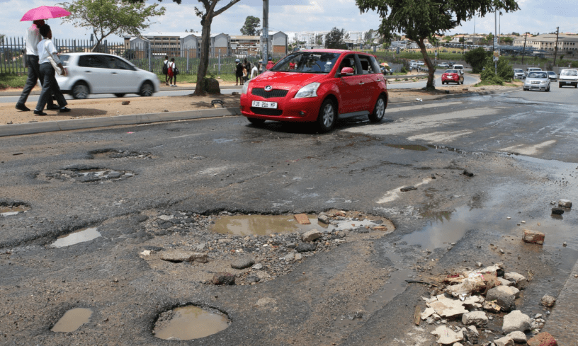 Johannesburg potholes