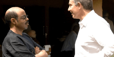 Meles Zenawi and Tony Blair