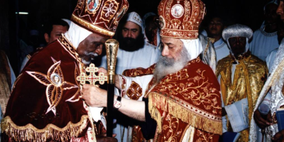 Pope Shouda III and Abune Antonios