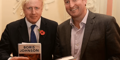 Boris Johnson and Guto Harri