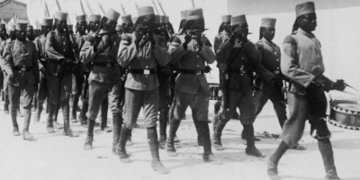 African soldiers in World War One