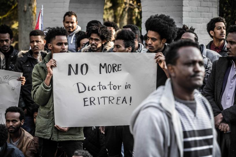 Eritrean youth protests