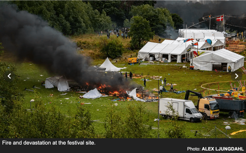Sweden festival Järvafältet