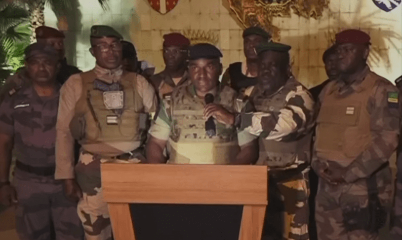 Brice Clothaire Oligui Nguema, Gabon