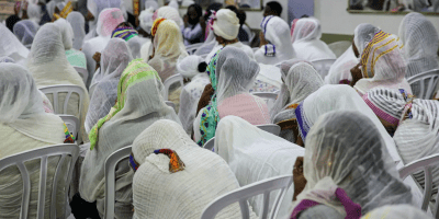 The funeral of the murdered Eritrean asylum seeker in Tel Aviv