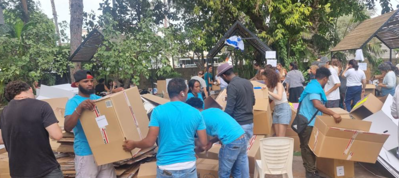 Eritrean aid for displaced Israelis