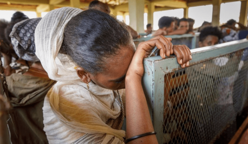 Eritrean refugees in Tigray