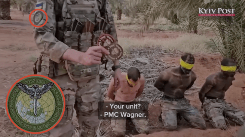 Ukraine interrogation Wagner Group Sudan