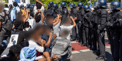 Eritrean demonstration Giessen 2023