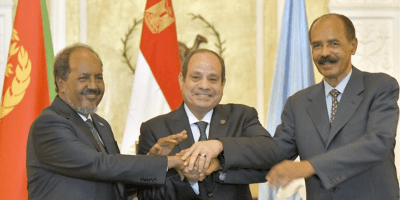Presidents of Somalia, Egypt and Eritrea sign agreement Asmara