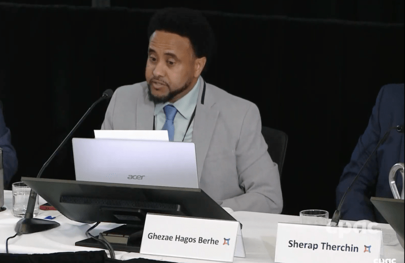 Ghezae Hagos Berhe at the Canadian Inquiry into foreign interference