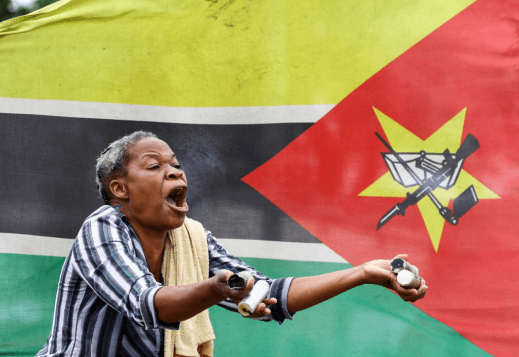 Mozambique: Protest against Frelimo
