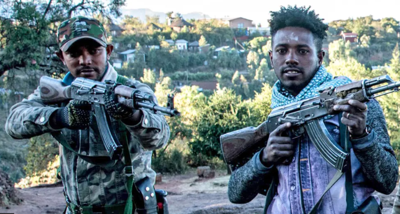 Fighters in Gondar