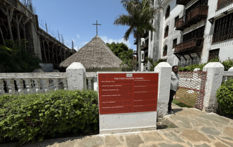 Vasco da Gama chapel, Malindi, Kenya
