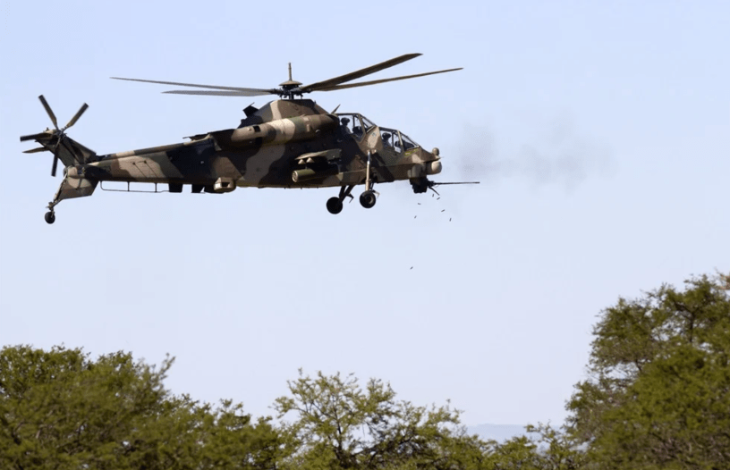 South African helicopter