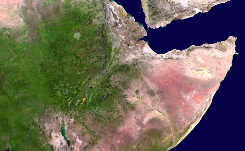 Horn of Africa from space