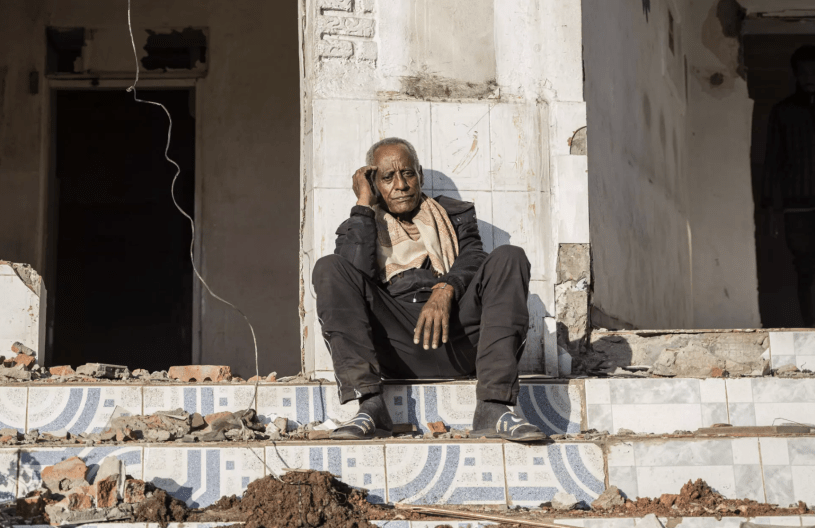 Man displaced by PM Abiy's re-development of Addis Ababa