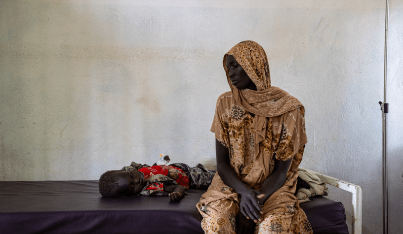 Mother and child, Gambella