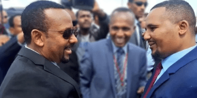 PM Abiy Ahmed and Jawara Mohammed