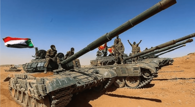 Sudanese Armed Forces tanks