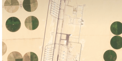Egypt's base with crop circles