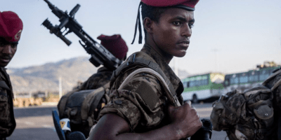 Ethiopian soldier