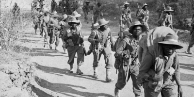 African soldiers World War 2